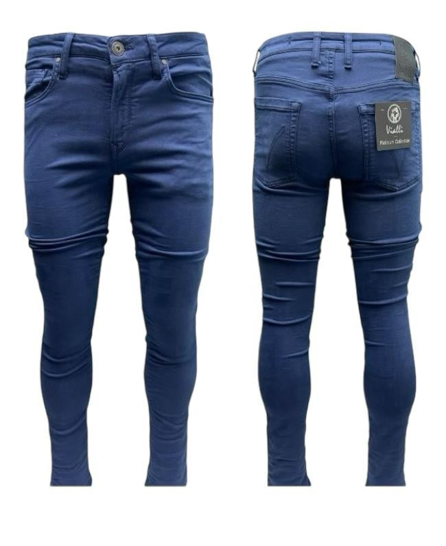 Vialli Jeans Scheletrico Skinny Jupieter Blue