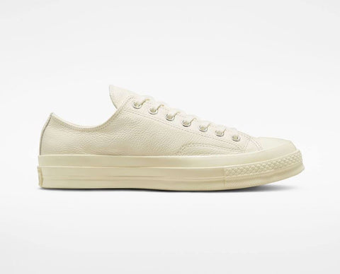 Allstar Low Leather A12 Chuck 70 Eggret Beige