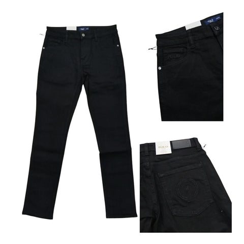 Polo Jeans Slim Leg Fit Black