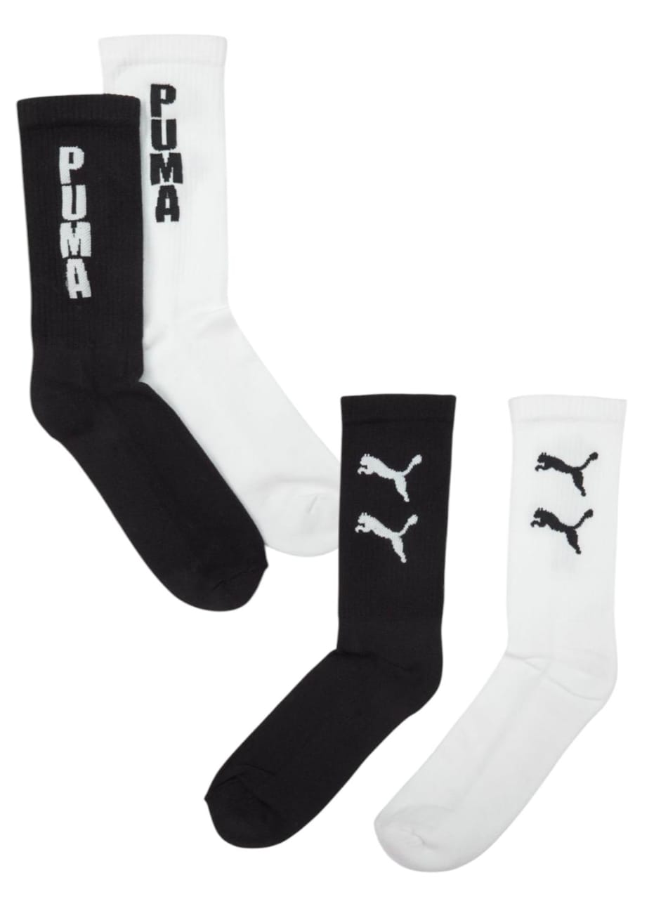 Puma Sock 2Pack Graphic Tennis White/Black