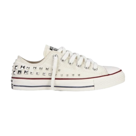 Converse Allstar Chuck Taylor Collar Studs Off White