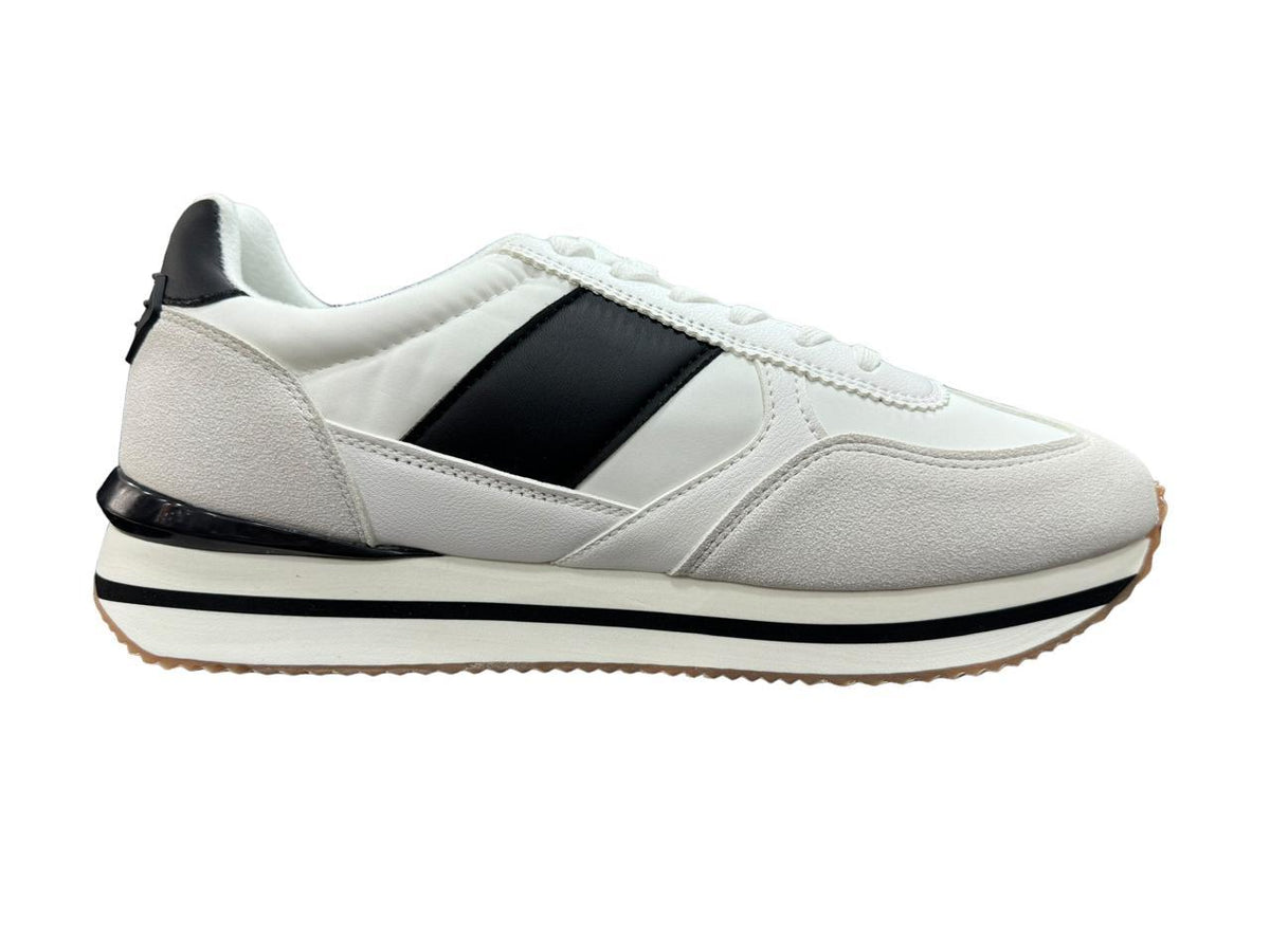 Gino Paoli Mens Tom White Sneakers