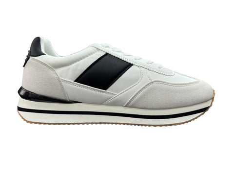 Gino Paoli Mens Tom White Sneakers