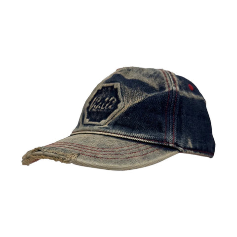 Vialli Cap Iolder Washed Denim