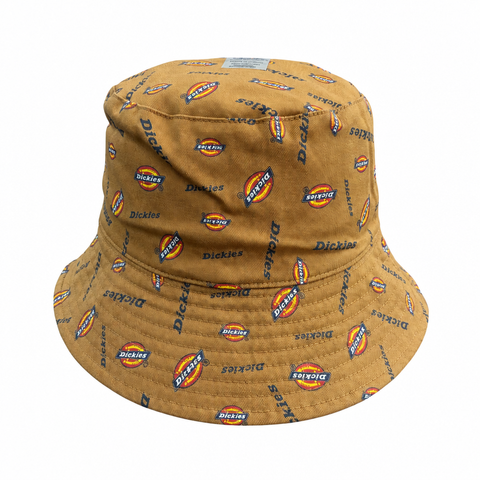 Dickies Bucket Hat Reversible Freeport Duck Brown