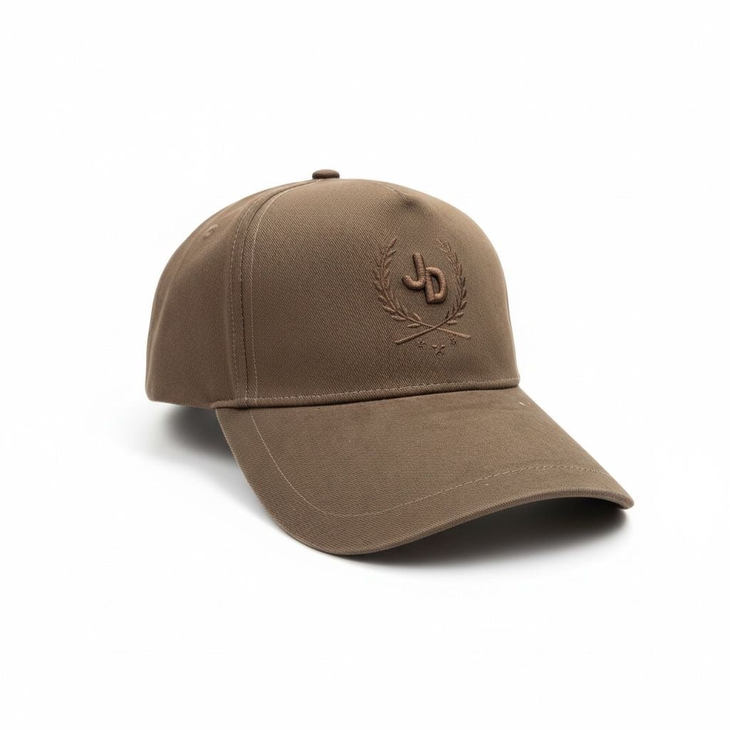 Jonathan D Laurel Crest Baseball Cap – Earth Khaki