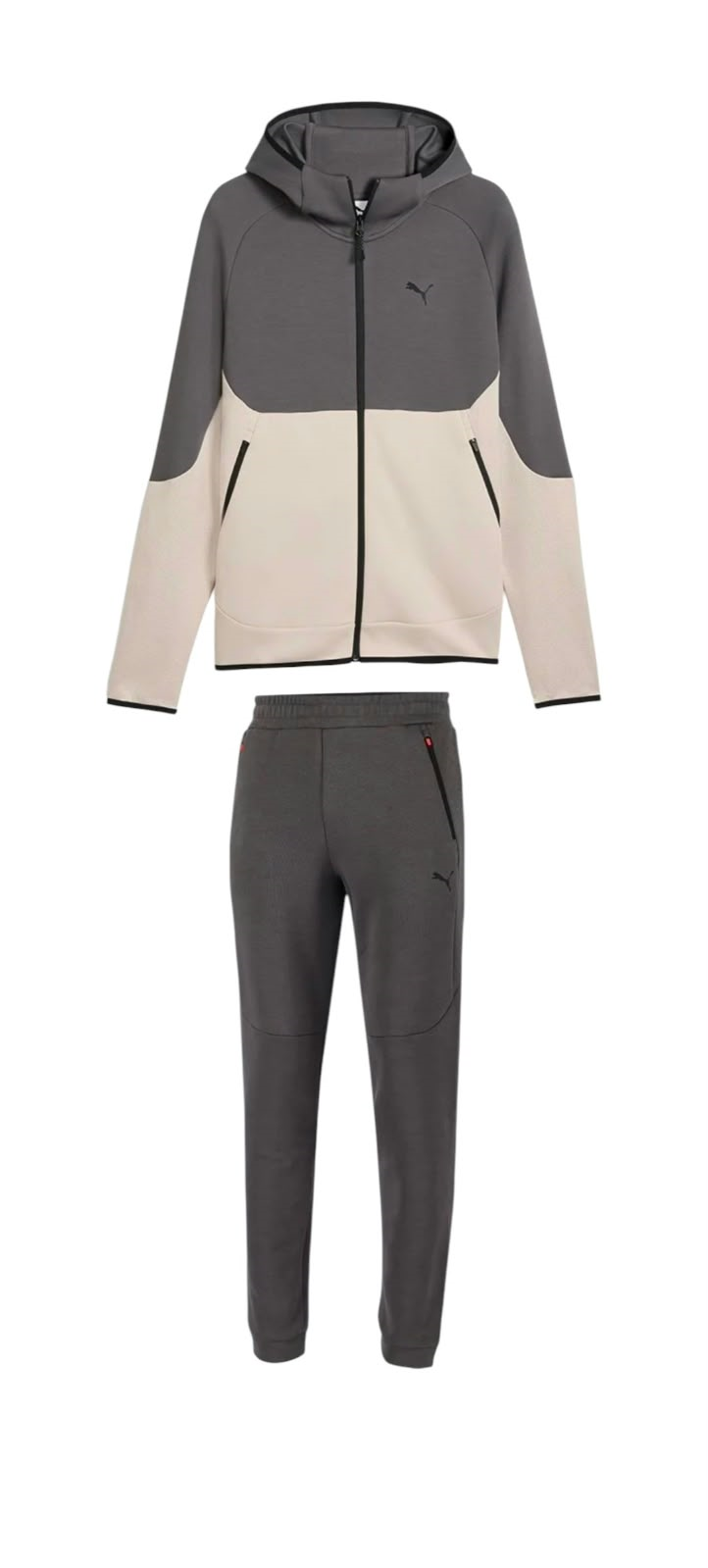 Puma Tracksuit Tech Elevated Gray/Stone