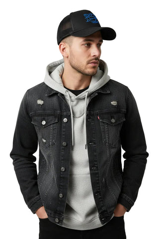 Cutty Caps Akron Trucker Black