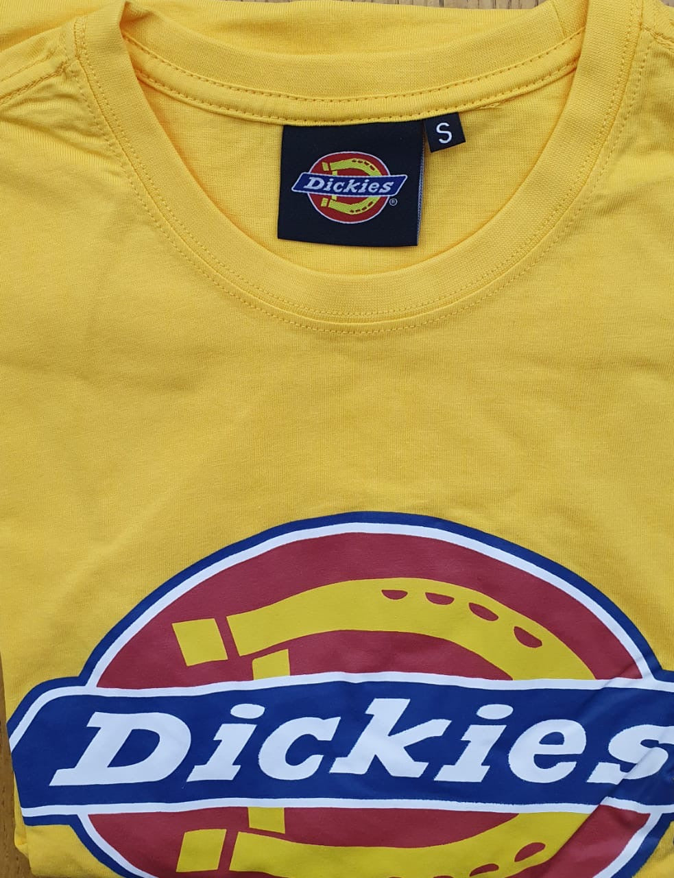 Dickies Bcrew Logo Custard