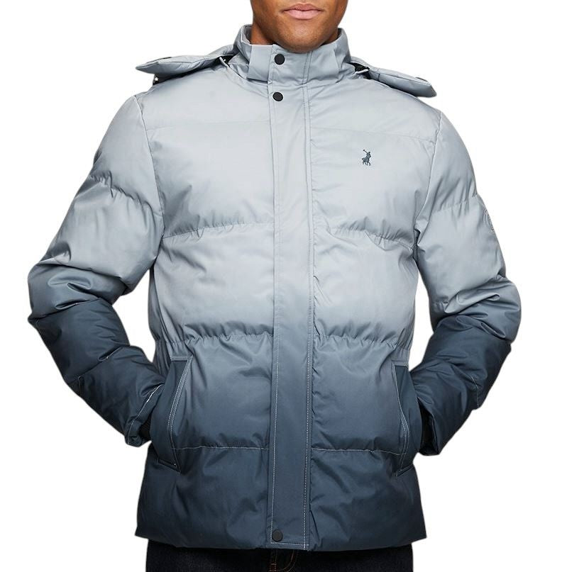 The Polo Ombre Puffer Jacket Blue