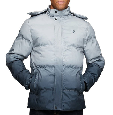 The Polo Ombre Puffer Jacket Blue