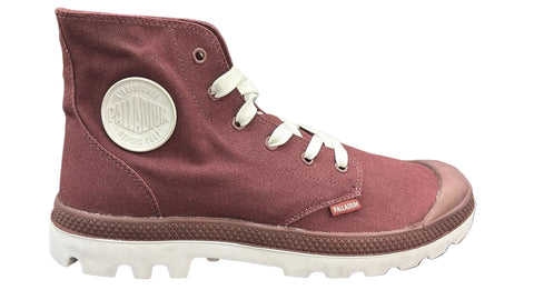 Palladium Pampa Hi Burgandy