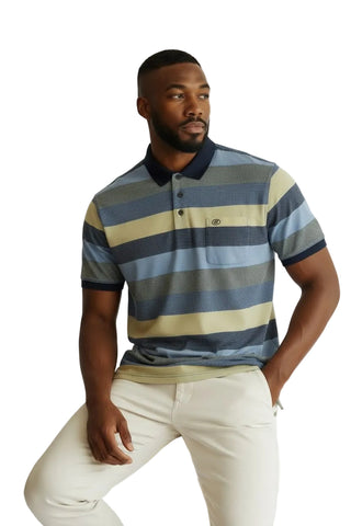 Brentwood Golfer Dron Multi Navy