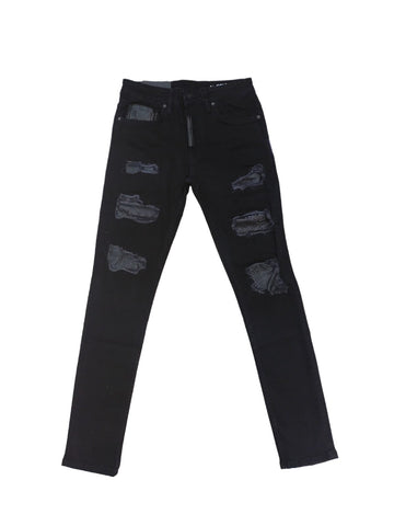 Pure Premium Jeans Distressed Black