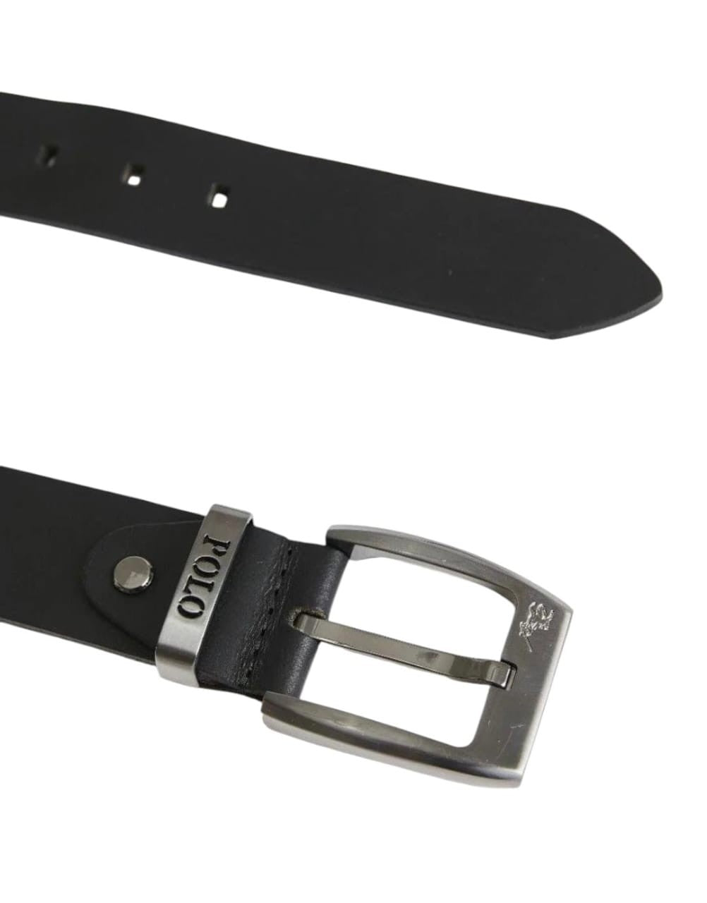 Polo Belt Calvin Leather Black