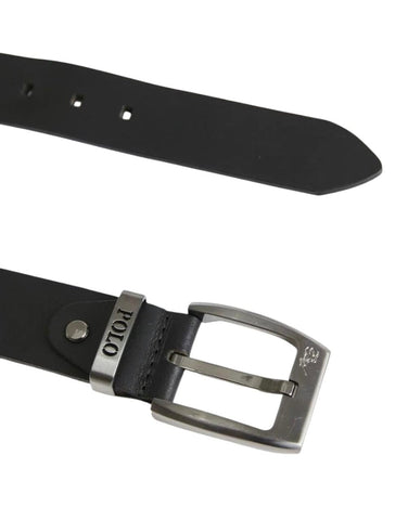 Polo Belt Calvin Leather Black