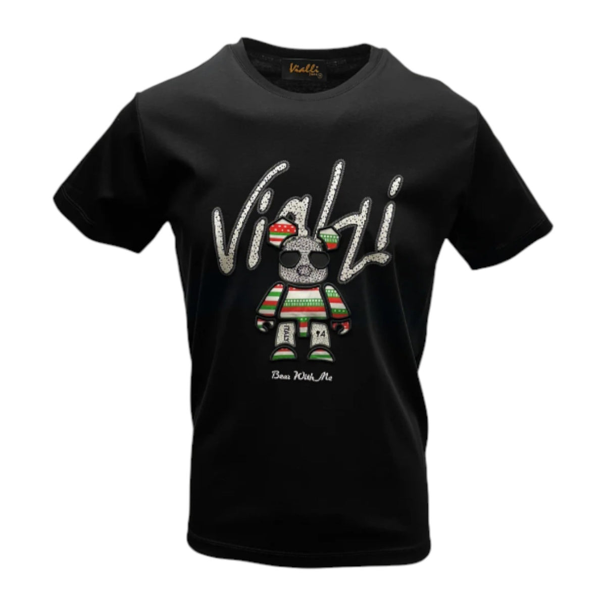 Vialli Kinton T-Shirt Black