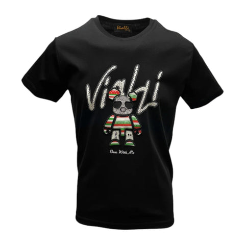 Vialli Kinton T-Shirt Black