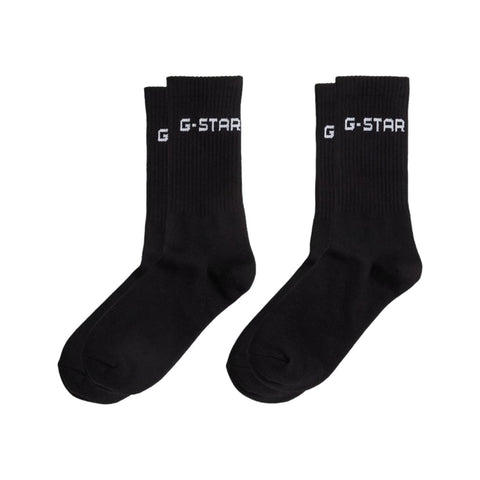 Gstar Sox Sport 2Pack Black