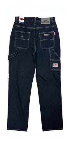 Samson Jeans Painter Loop Sandblast Blue Black