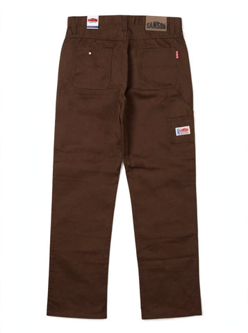 Samson Painter Cotton Twill Brown
