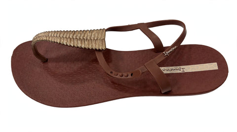Ipanema Sandal Class Glam Brown And Bronze
