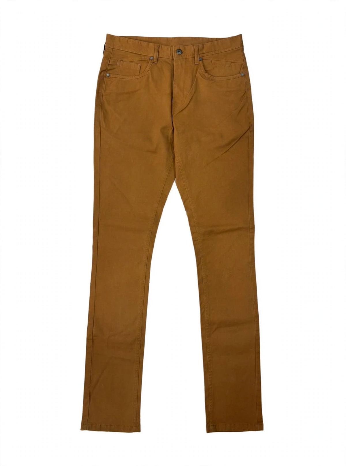 Jonathan D 5 Pocket Noah Skinny Trouser Tobacco