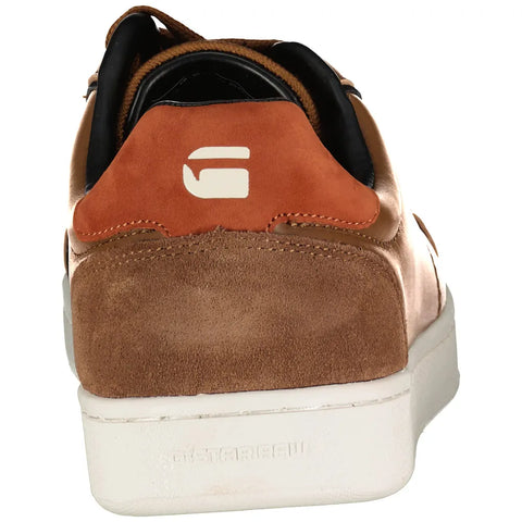 G Star Sneaker Cadet Iv Cognac/White