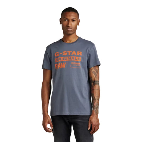 G Star T-Shirt Originals Fantem Blue