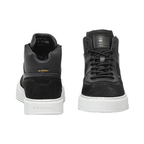 G Star Boot Sneaker Rocup Mid Black/White