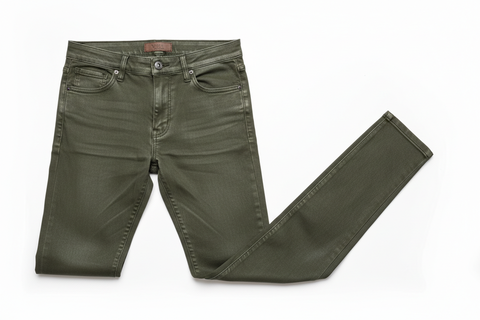 Vialli Jeans Ultra Fit Luca Oil Olive