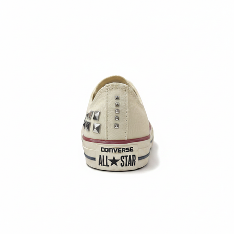 Converse Allstar Chuck Taylor Collar Studs Off White