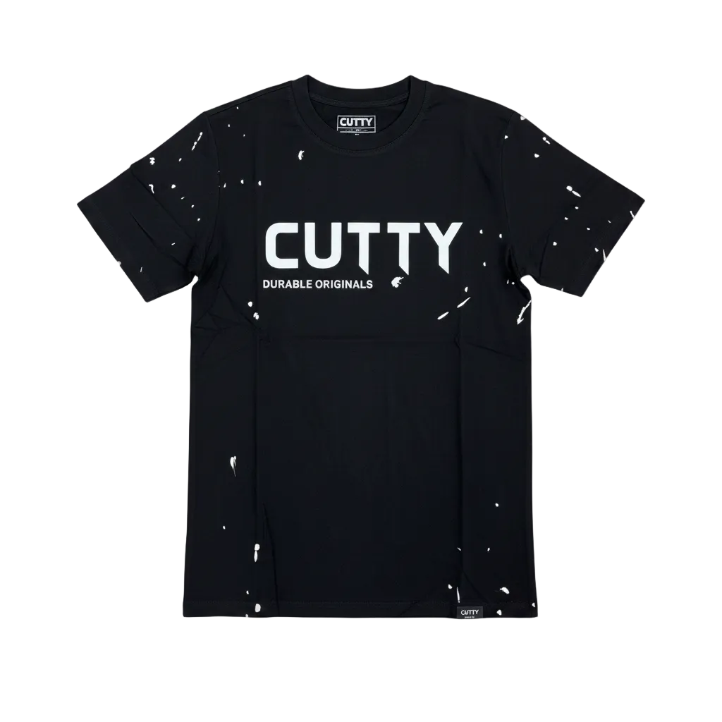 The Cutty Crew CChevelle Splash Jet Black T-Shirt