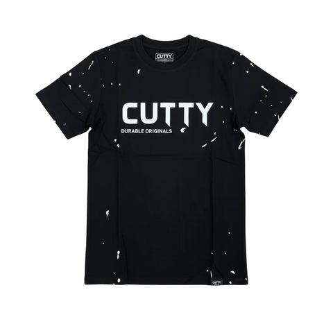 The Cutty Crew CChevelle Splash Jet Black T-Shirt
