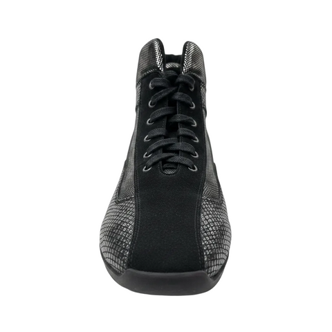 Rossimoda Boot Snake Black