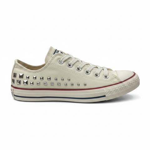 Converse Allstar Chuck Taylor Collar Studs Off White