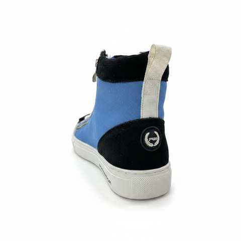 Rossimoda Boot Alta Blue/White