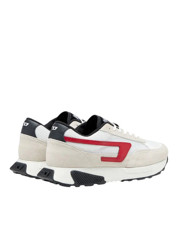 Diesel S-Tyche Ll Sneakers | White/Red Running-Inspired Style