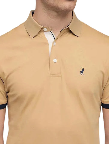 Polo Golfer Classic Block Camel