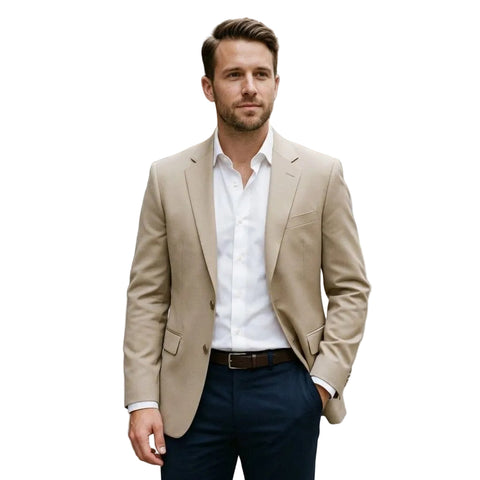 Brentwood Blazer Jacket Fawn