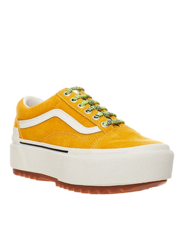 Vans Old Skool Platform Stacked Mustard/White