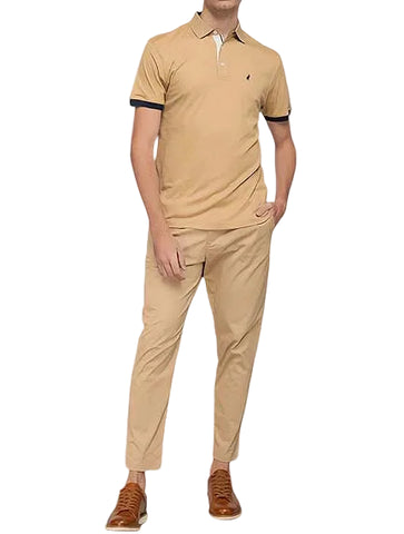 Polo Golfer Classic Block Camel