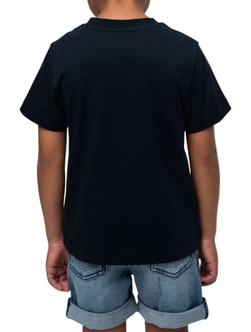 Polo Crew Boys Logan Crested Navy