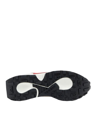 Diesel S-Tyche Ll Sneakers | White/Red Running-Inspired Style
