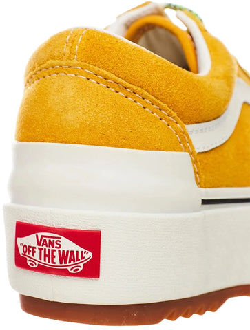 Vans Old Skool Platform Stacked Mustard/White