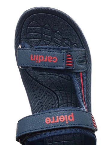 Pierre Cardin Kids Chase Sandal Navy And Red