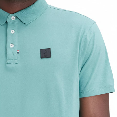 Polo Golfer Active Badge Turquoise