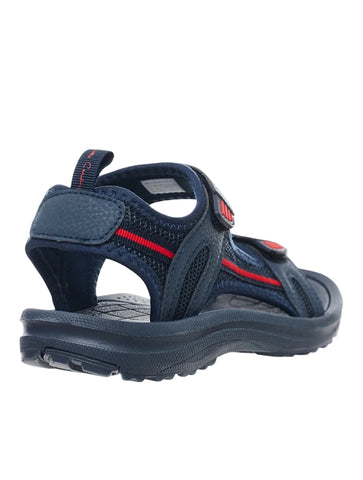 Pierre Cardin Kids Chase Sandal Navy And Red