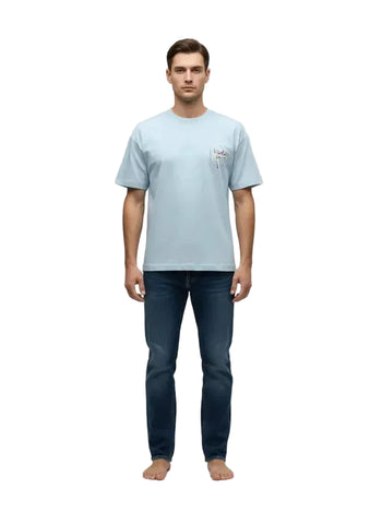 Vialli Layfu Baby Blue T-Shirt