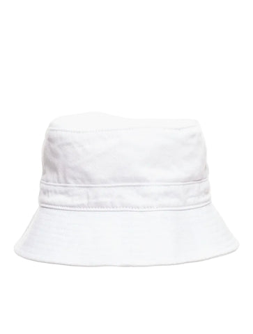 The Polo Sydney Twill Bucket Hat – White